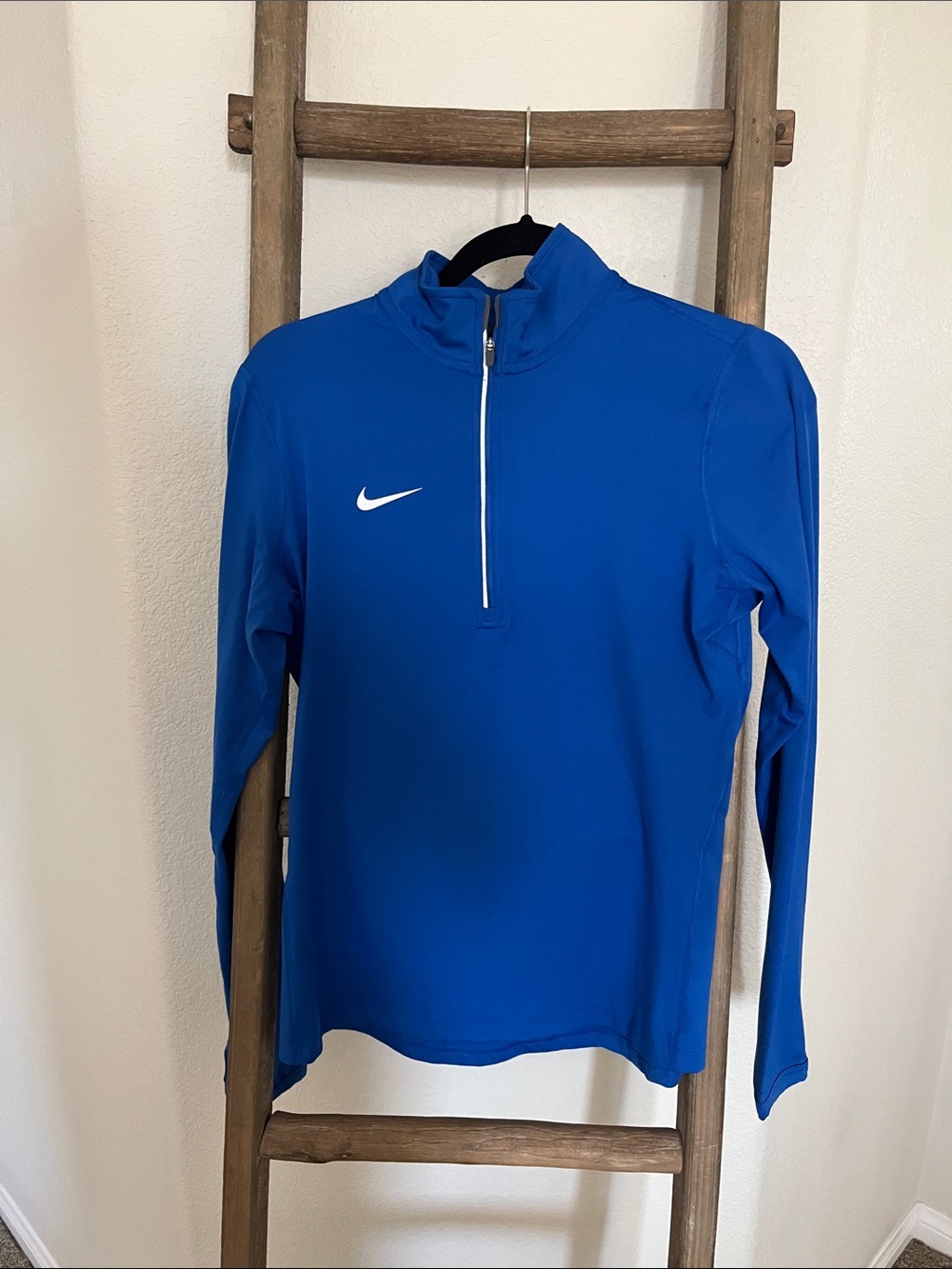Nike Blue Half-Zip Athletic Pullover